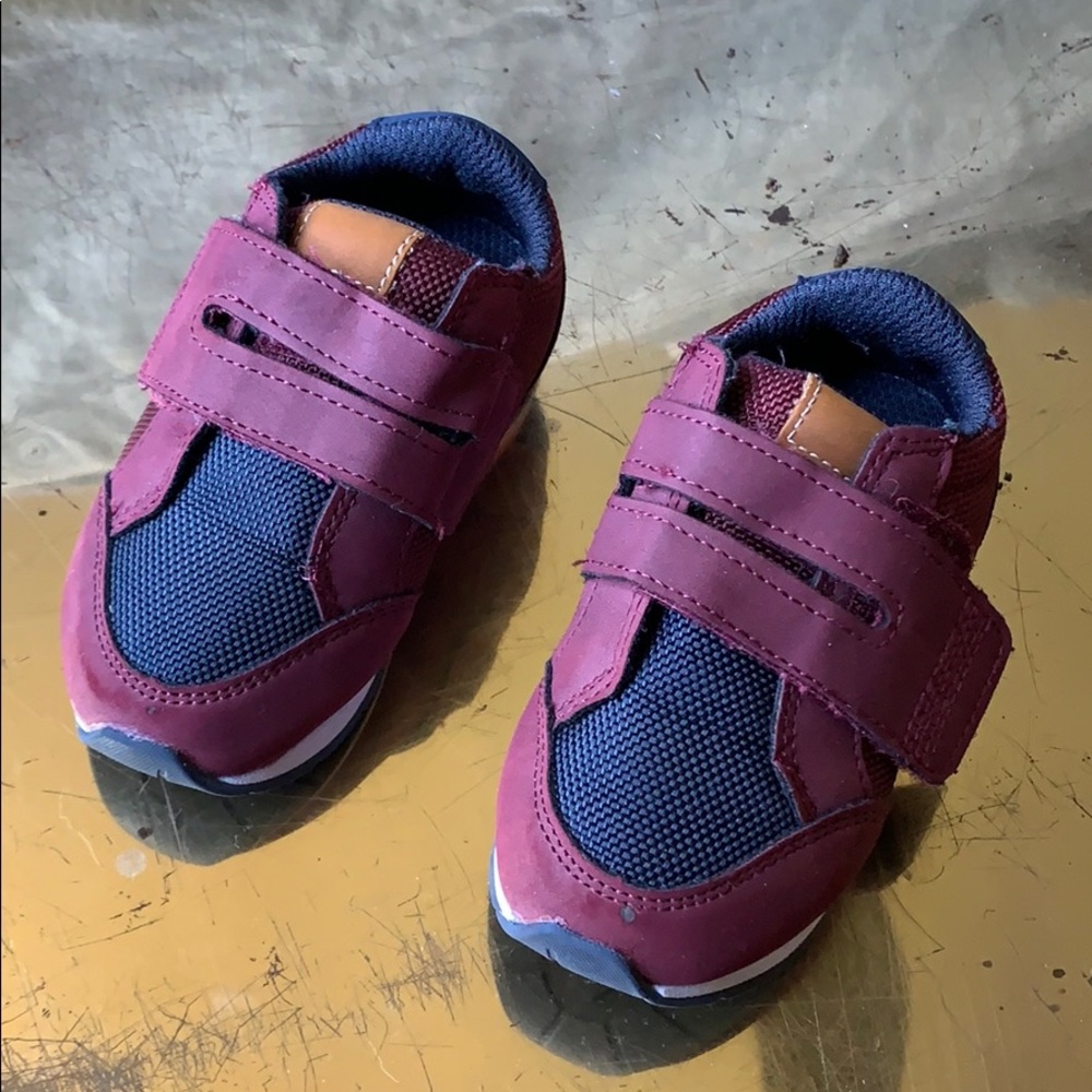 Cat & Jack Toddler “Beckett” Burgundy Sneakers 6